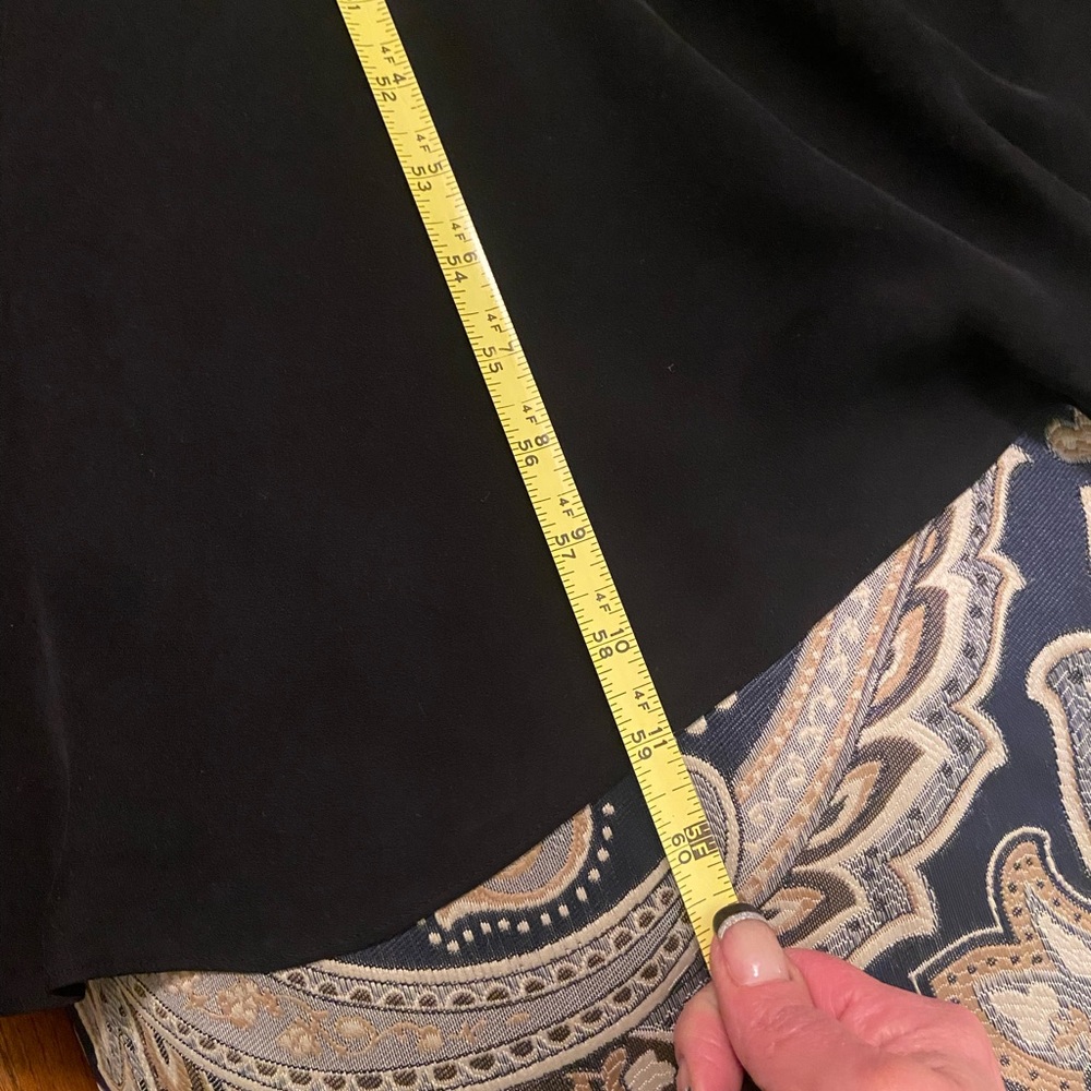 100% silk halter empire waist gown - Picture 5 of 7